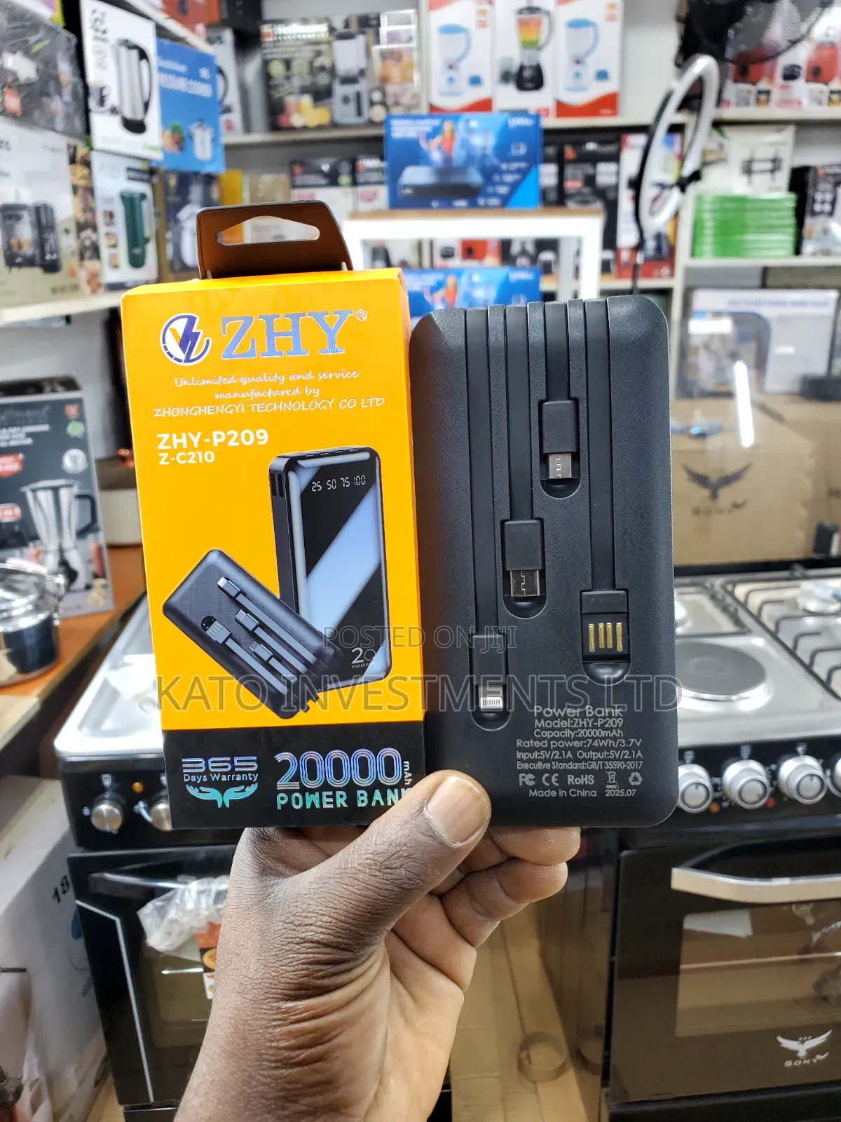 Zhy 20000 Watts Mah Power Bank