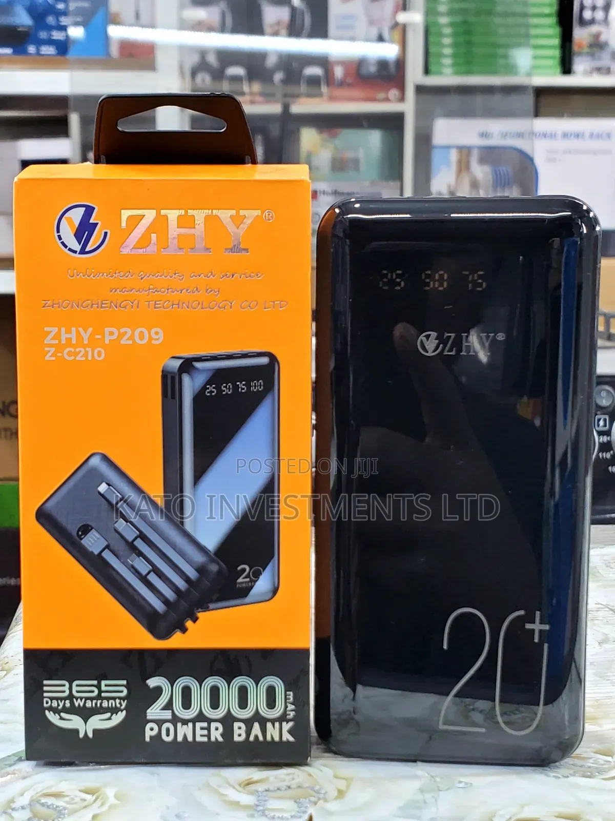 Zhy 20000 Watts Mah Power Bank