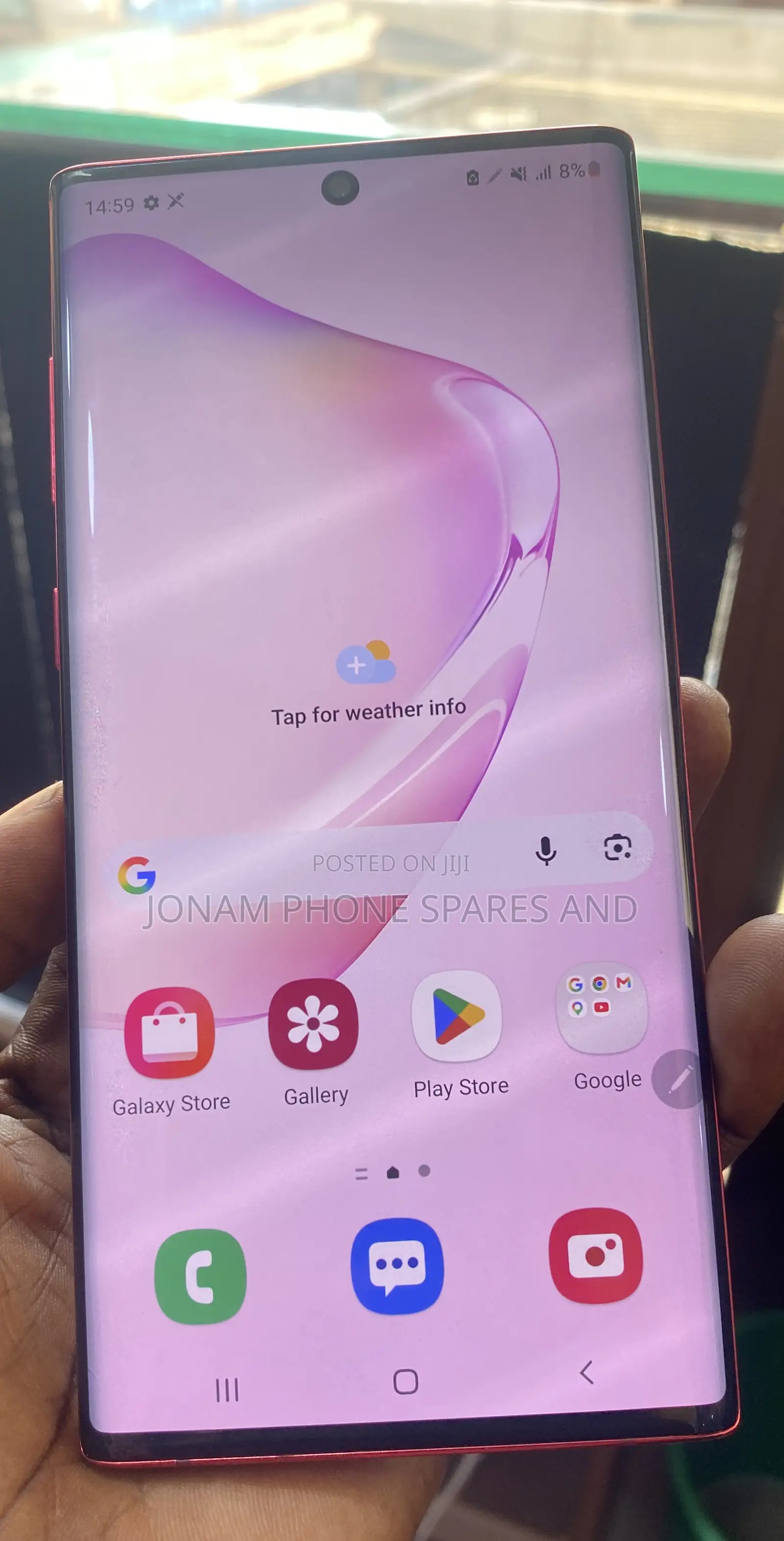 New Samsung Galaxy Note 10 5G 256 GB Red