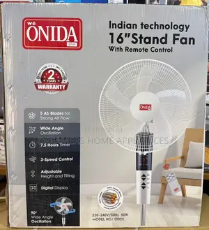 Onida Stand Fan With Remote