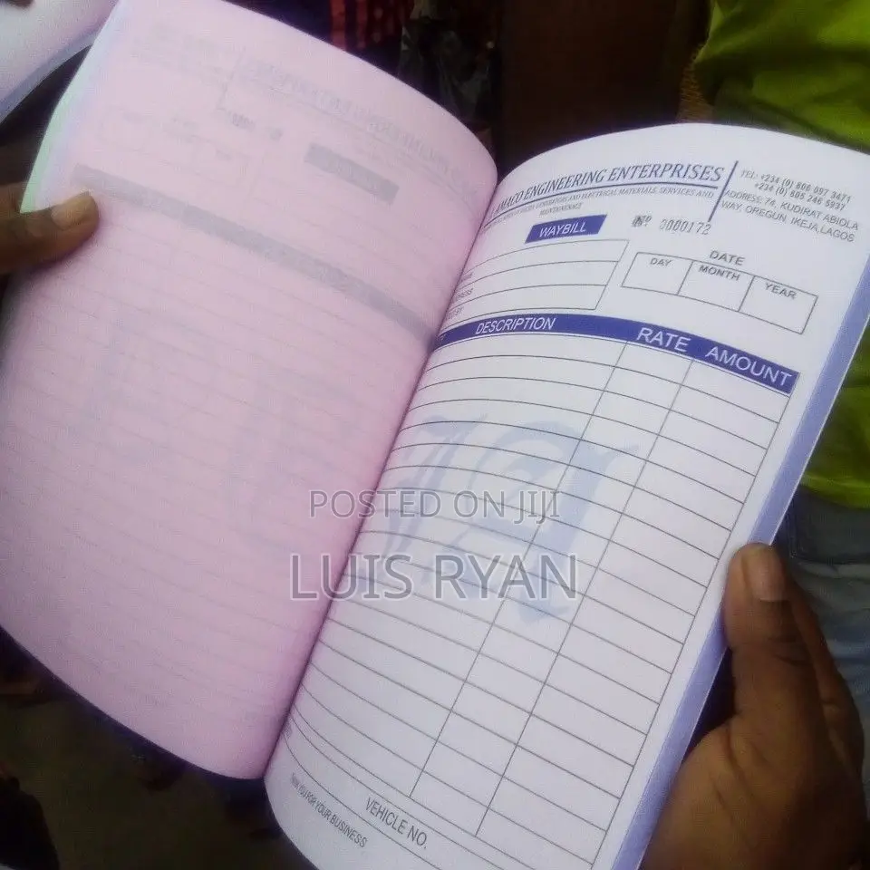 Receipt Books