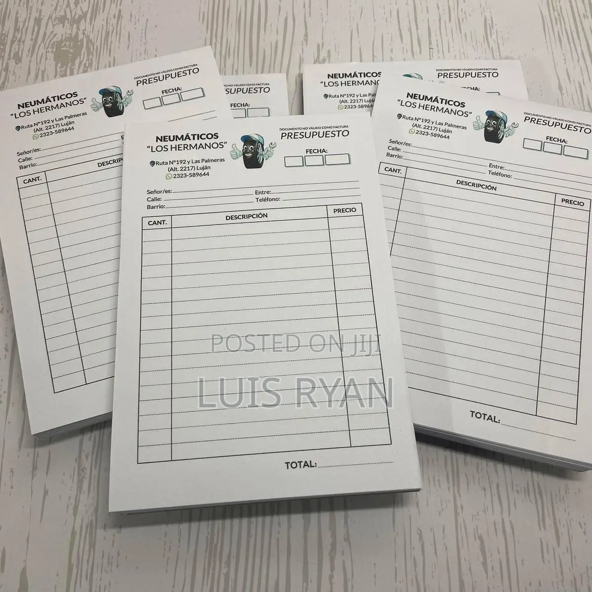 Receipt Books