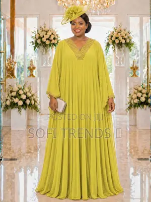 Ladies Elegant Plain Round Dresses