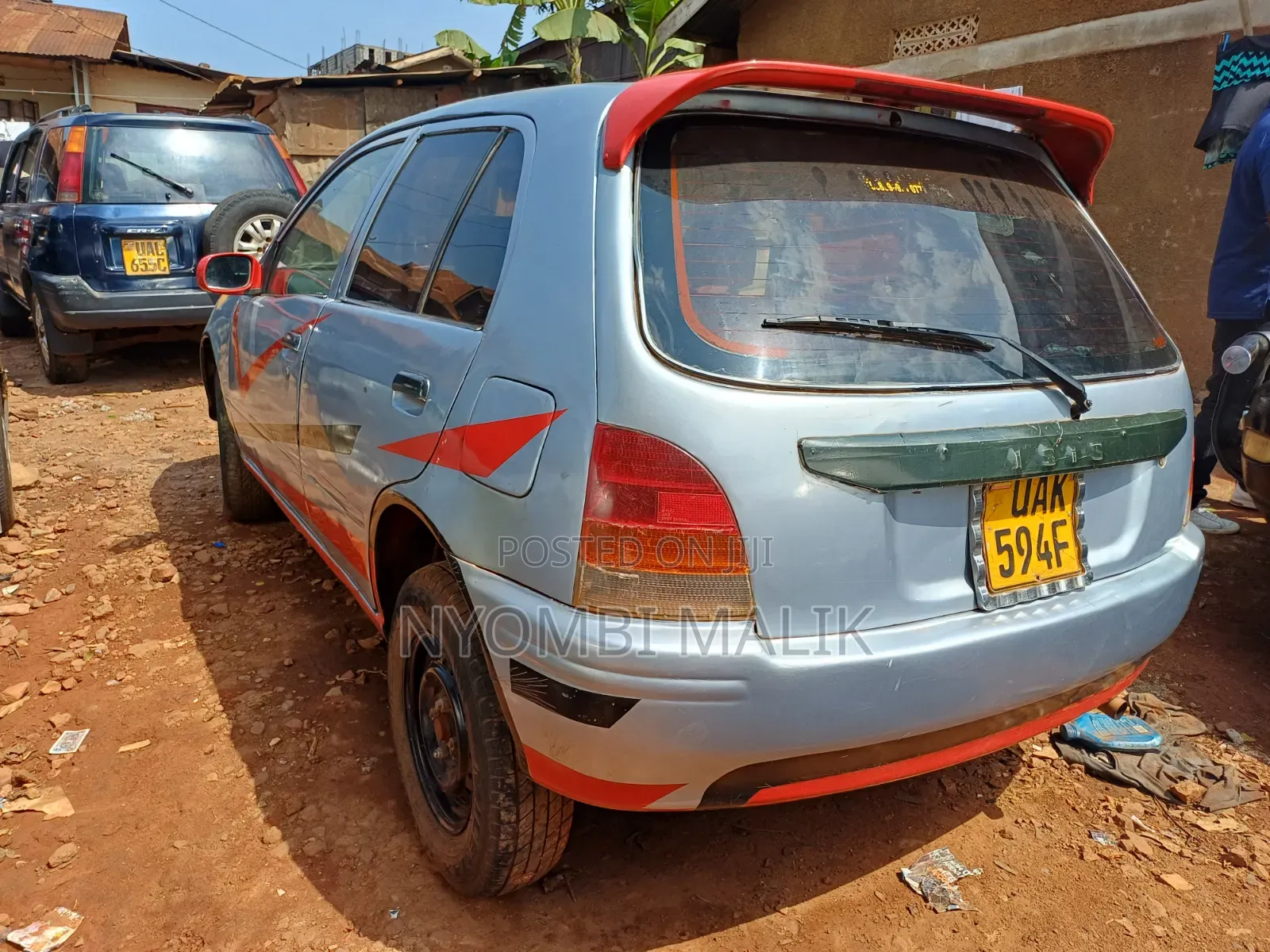 Toyota Starlet 1997 Blue