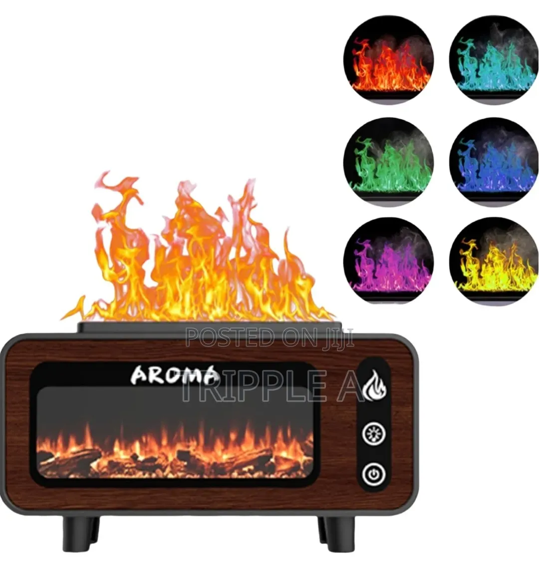 3d Simulated RGB Fire Flame Air Humidifier