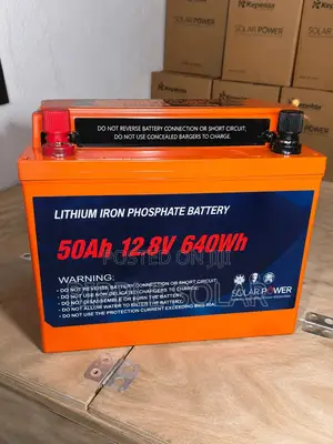 50ah 12v Lifepo4 Lithium Battery 640wh Deep Cycle Solar Battery