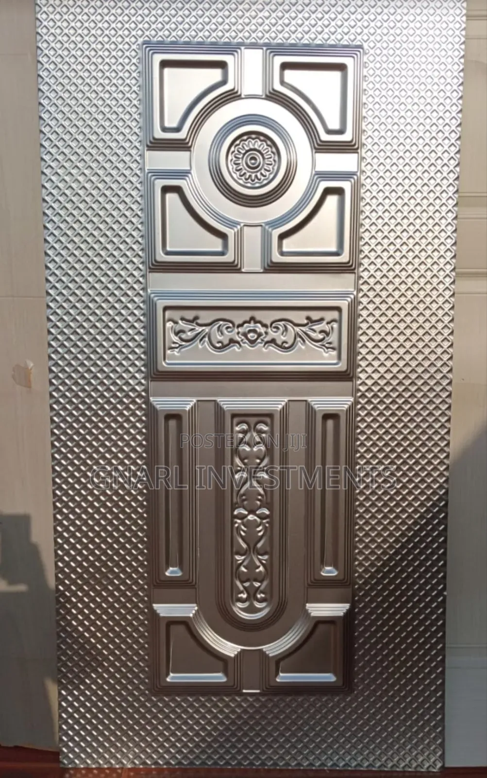 Designed /Stamped Metal Door Skin Sheet Metal Door Design