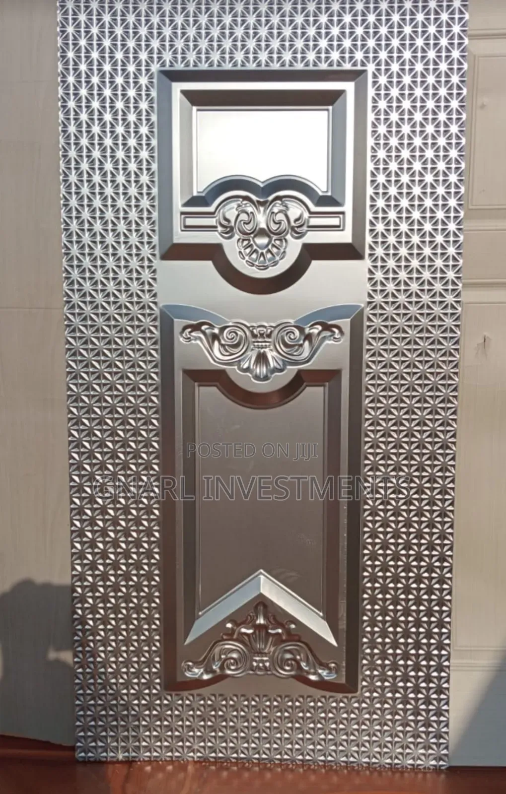 Designed /Stamped Metal Door Skin Sheet Metal Door Design