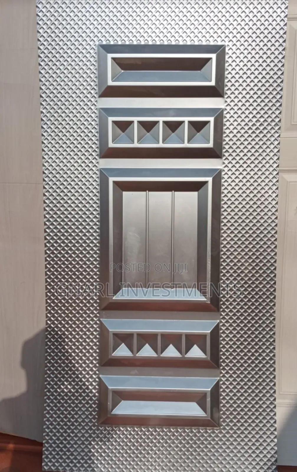 Designed /Stamped Metal Door Skin Sheet Metal Door Design