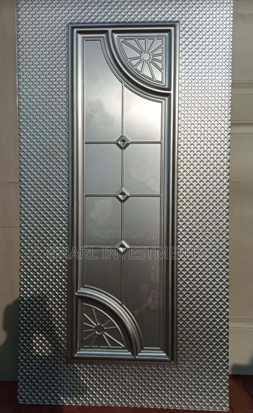 Designed /Stamped Metal Door Skin Sheet Metal Door Design