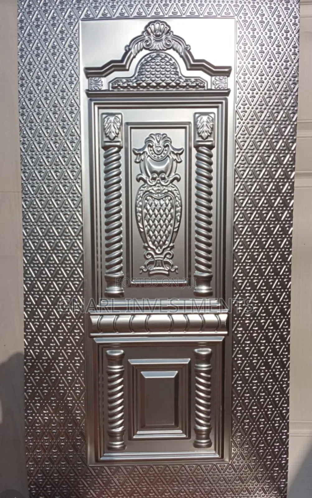 Designed /Stamped Metal Door Skin Sheet Metal Door Design