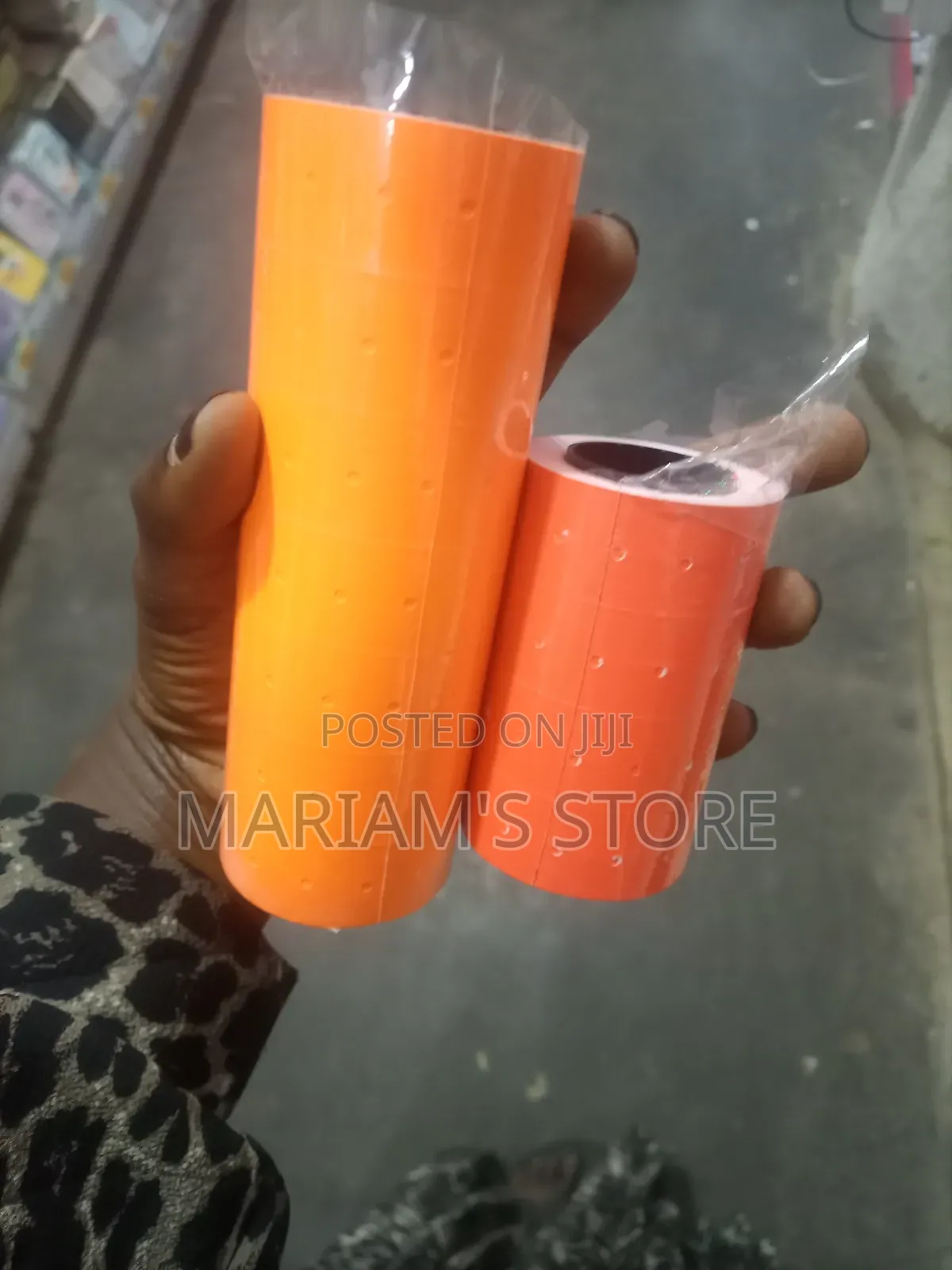 Fluorescent Orange Labels Designed for Use in Mx-5500 Price Tag Guns.