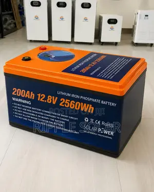 200ah 12v Lifepo4 Lithium Battery 2560wh Deep Cycle Solar Battery