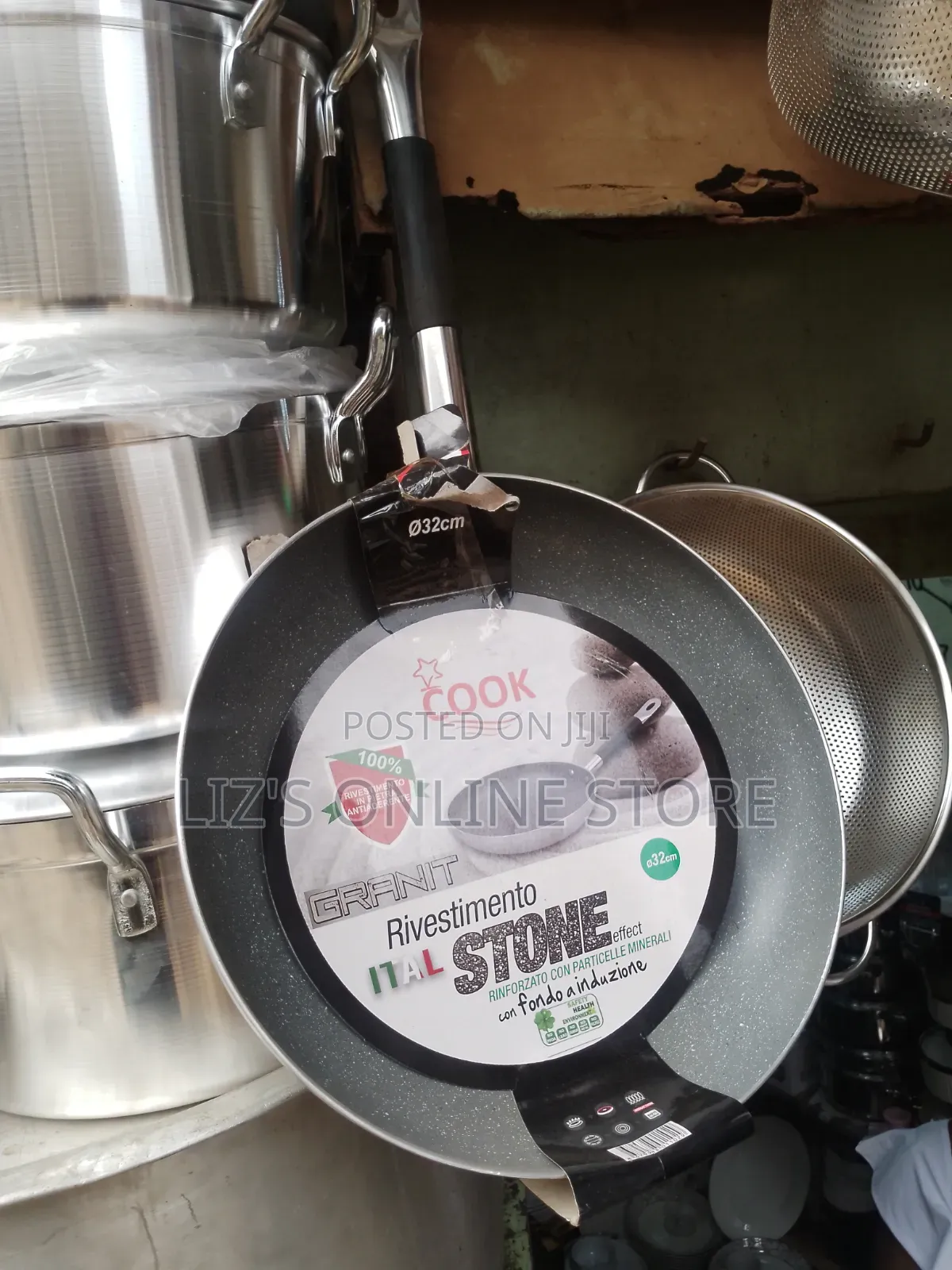 Cook Granite Stone Frying Pan