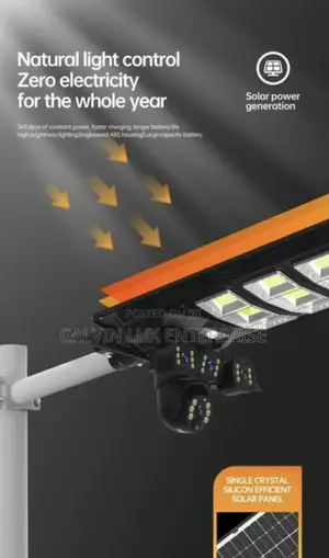 Solar Camera and Street Lightening