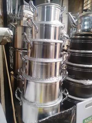 Tornado 7-Piece Heavy Stainless Steel Cookware Set