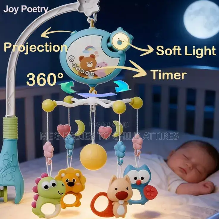 Baby Musical Mobile Crib Bell