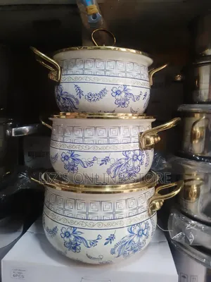 Venti Brand 6-Piece Cooking Serving Pot Set