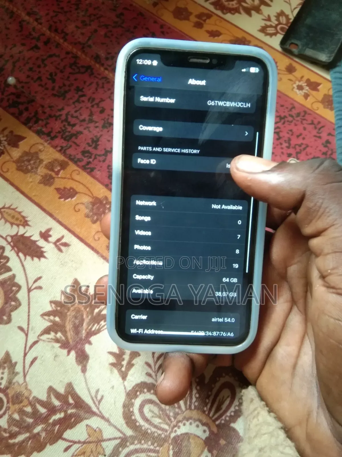 Apple iPhone X 64 GB Black