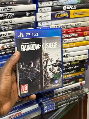 A Tom Clancy’S Rainbow Six Siege Ps4 Gaming Cd