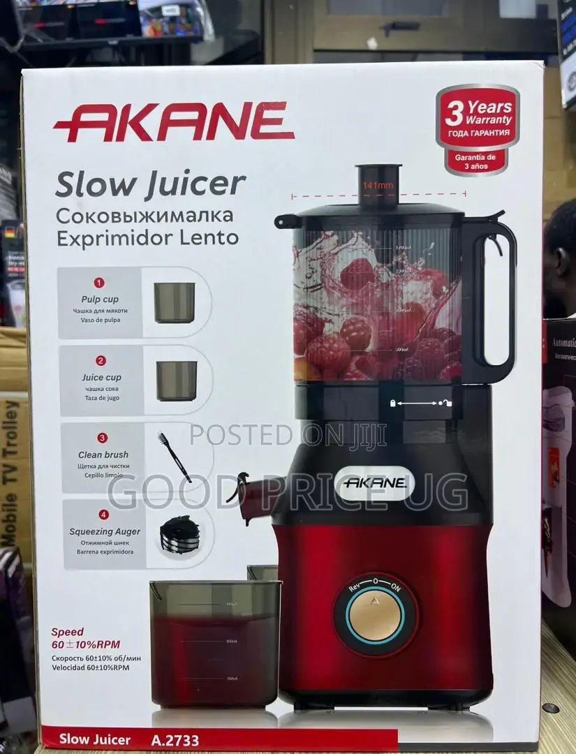 Akanee Slow Juicer (Model A.2733)