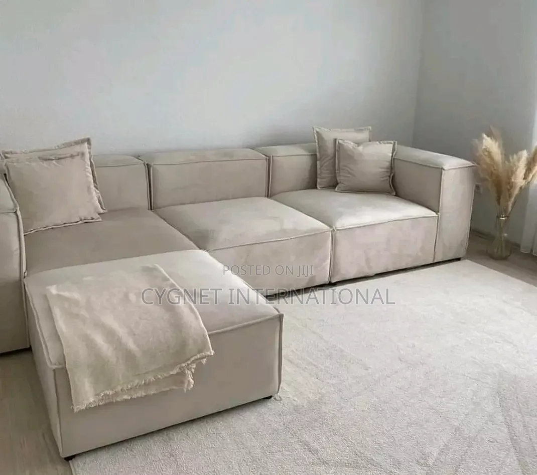 Beautiful and Genuine L Shape Sofa Set