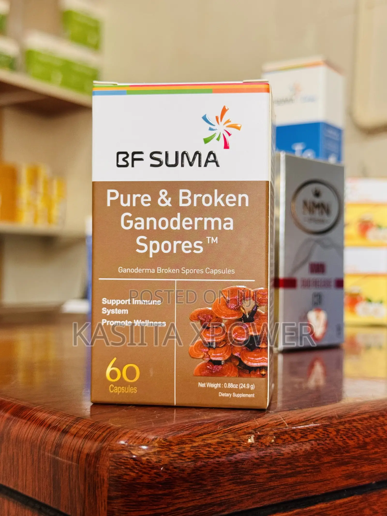 Pure Brocken Ganoderma Capsule Bf Suma