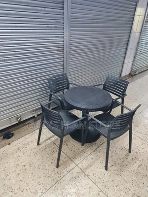 Elegant 4 Seater Durable Dining Table and Chairs