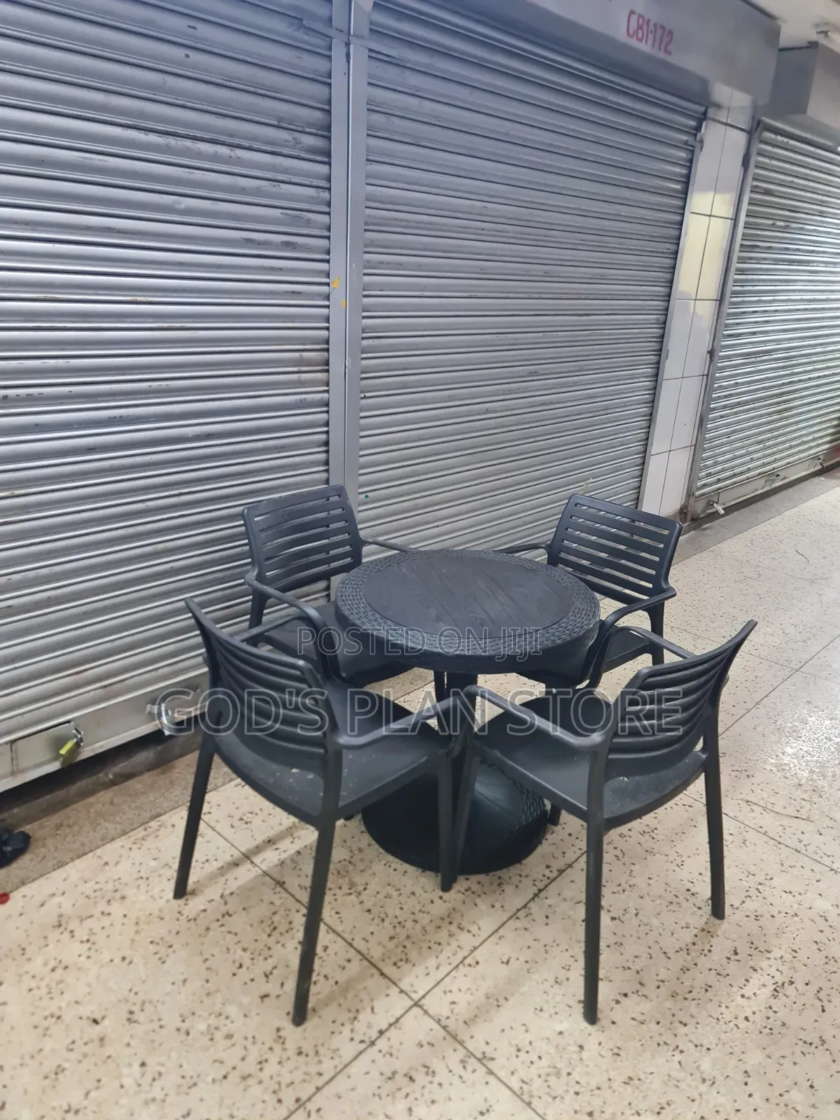 Elegant 4 Seater Durable Dining Table and Chairs