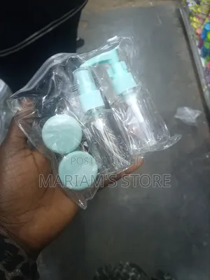 Transparent Plastic Spray Bottles In A Multi-packwith Both Spray And.