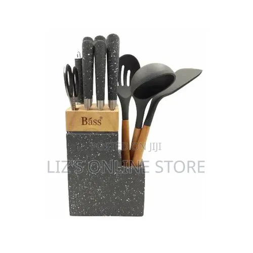8-Piece Bass Stainless Steel Knife Se