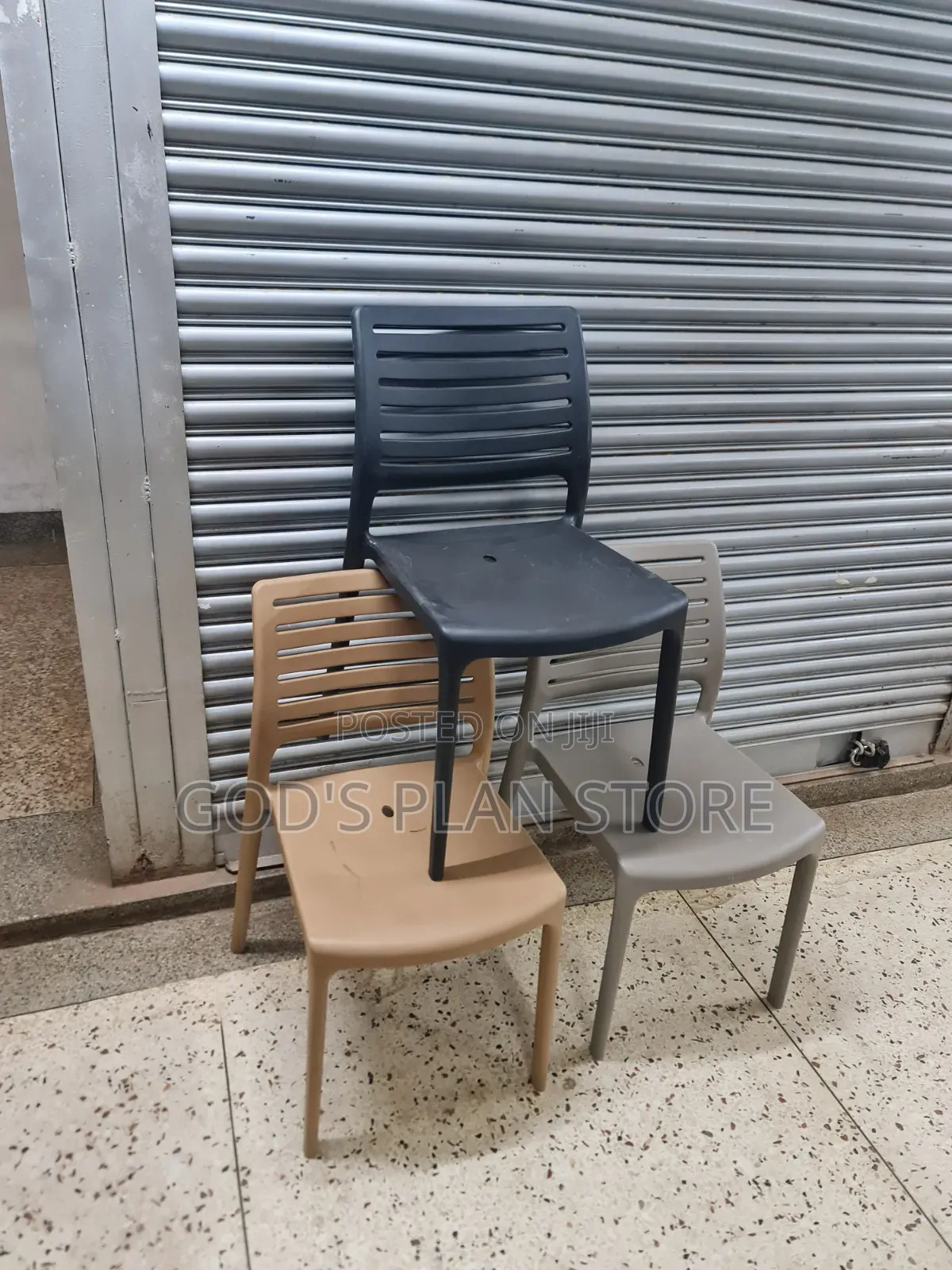 Slatted Outdoor Indoor Garden Beach Plastic Chairs Plastic Chairs