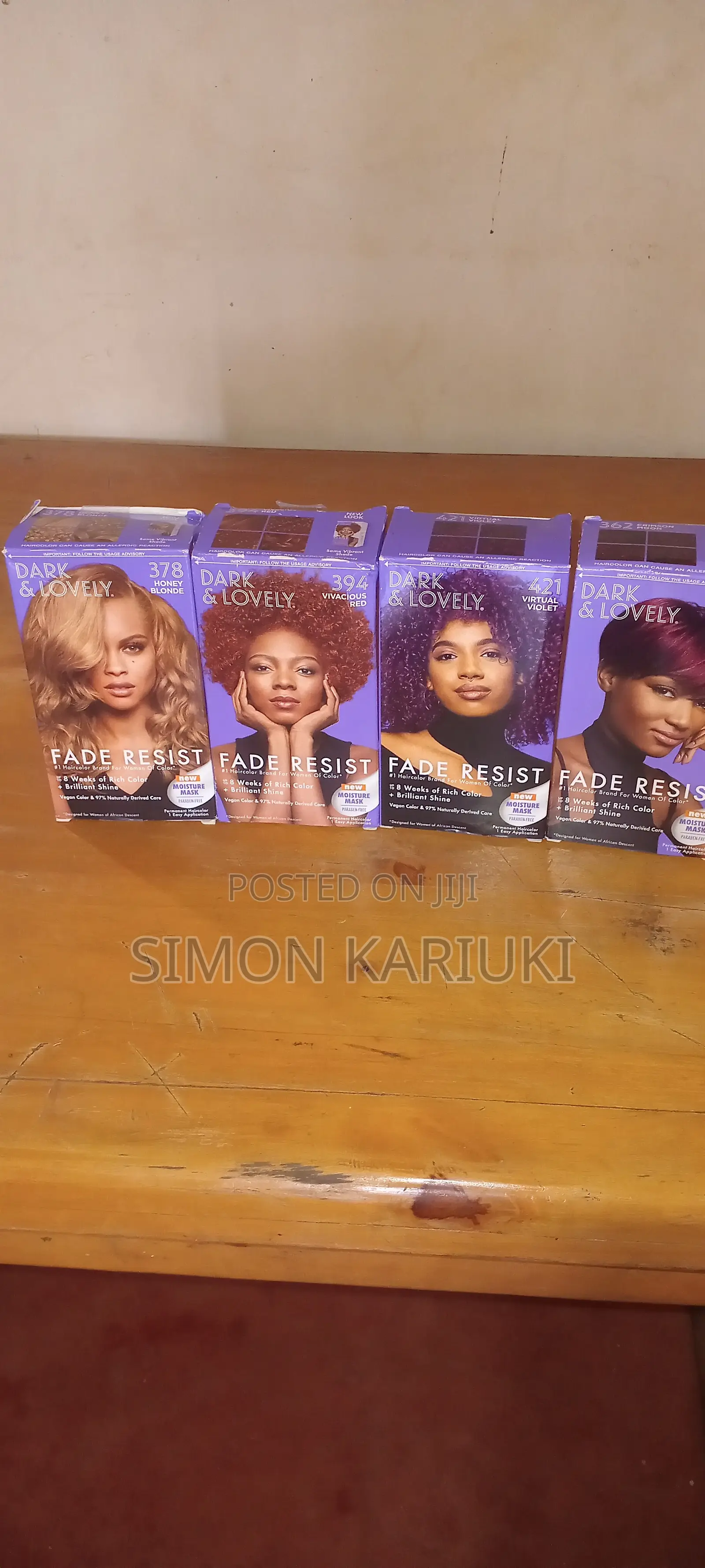 Dark Lovely Fade Resist Hair Colours