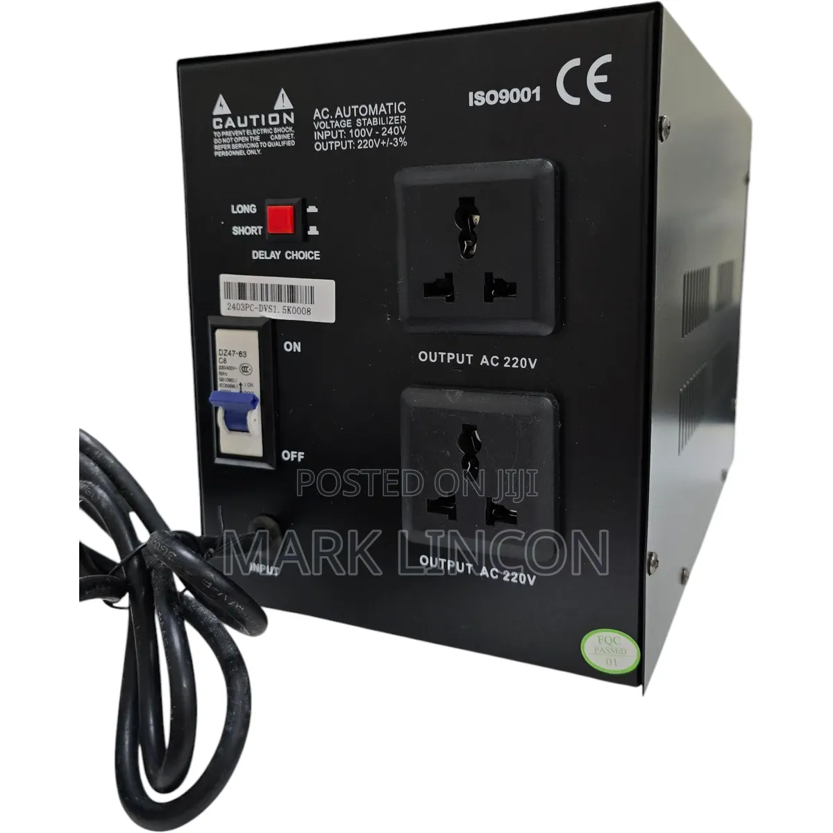 Automatic Voltage Stabilizer TTN PC- Tzm2000va