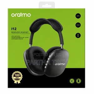 Oraimo Wireless Bluetooth Headphones L Stereo Bass Sound, Tf Card