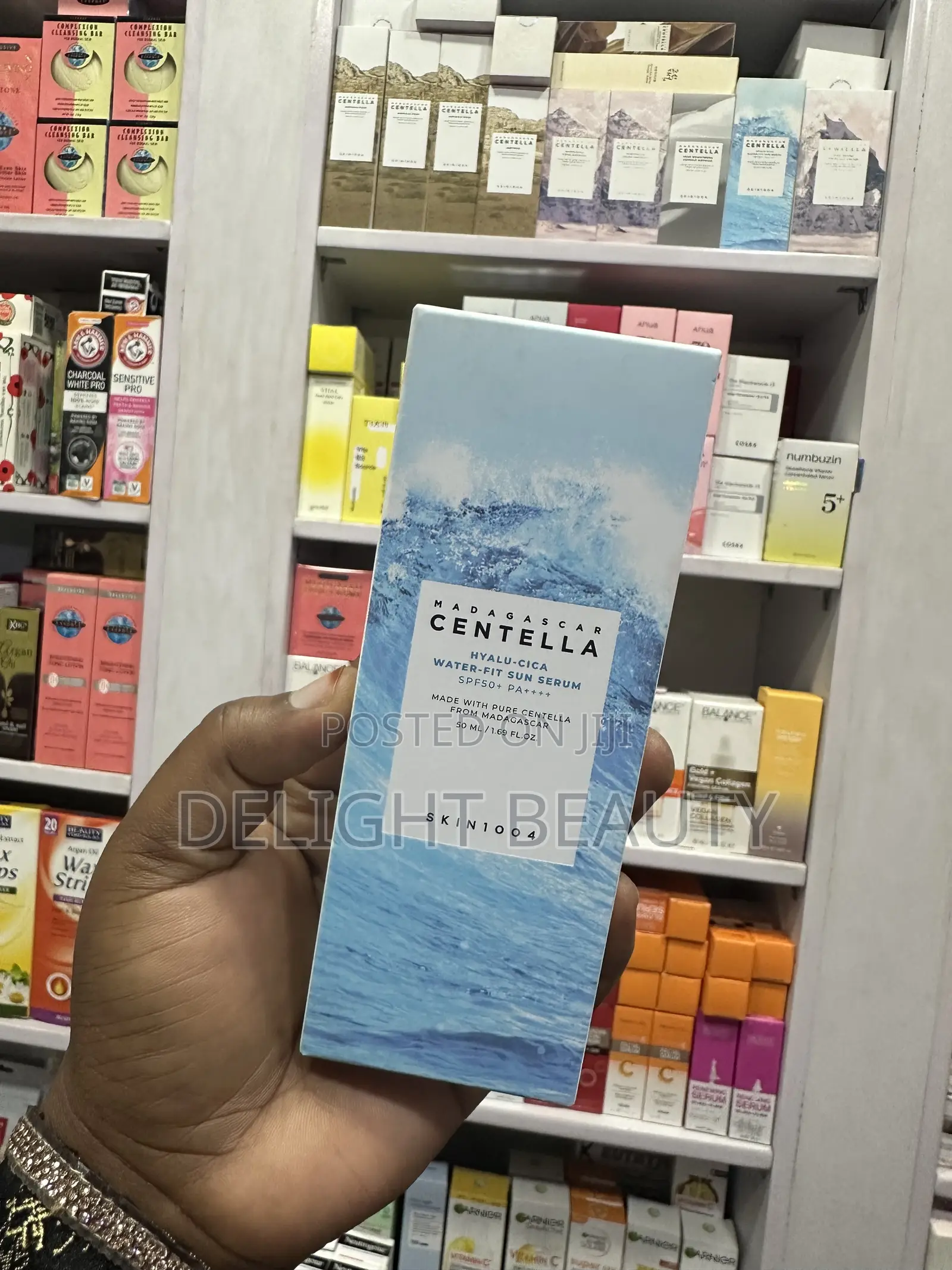 Centella Skin1004 Hyalu-Cica Water-Fit Sun Serum Sunscreen