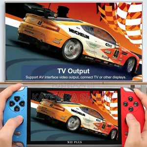 Brand New X12 Plus 7-Inch Handheld Retro Game Console (16gb)
