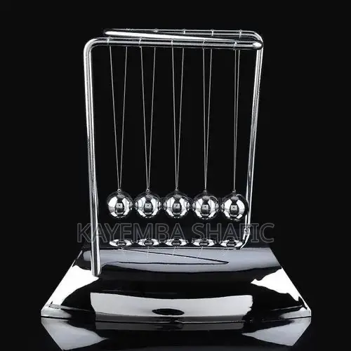 Classic Newton's Cradle Balance Balls - Desktop Office Decor.