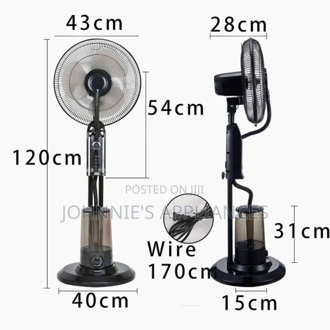 Geepas Pedestrial Mist Fan