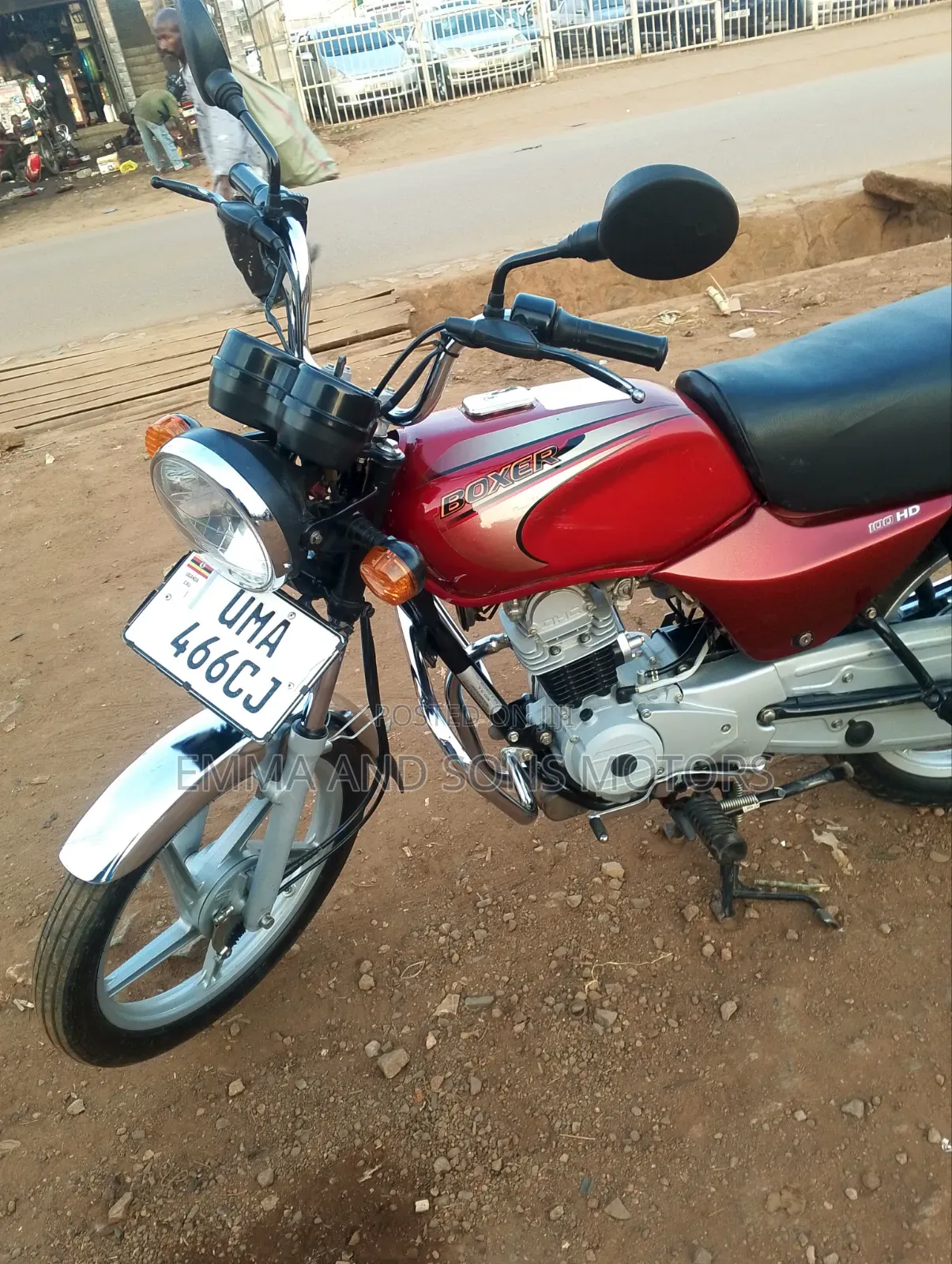 Bajaj Boxer 100 2025 Red