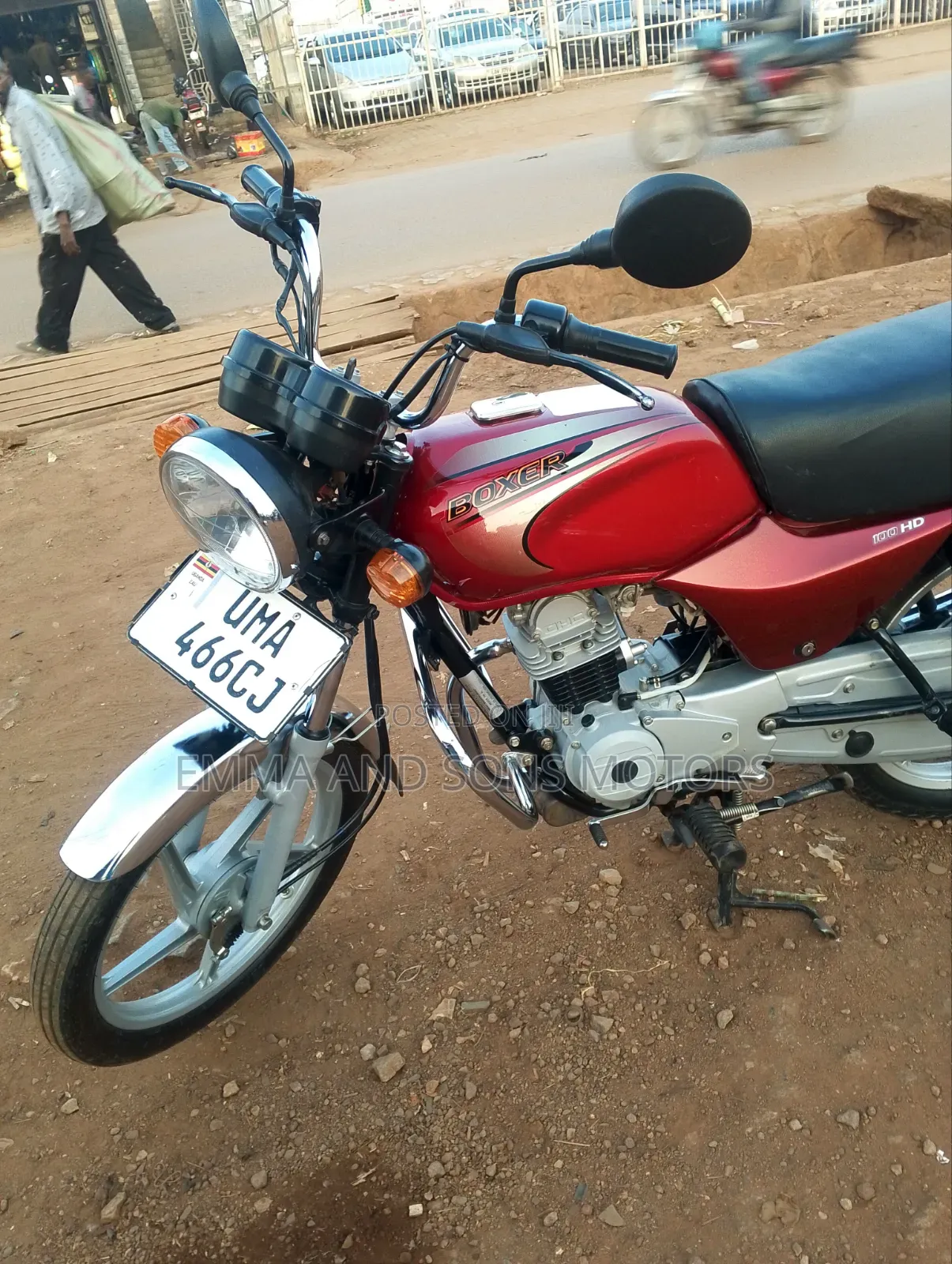 Bajaj Boxer 100 2025 Red