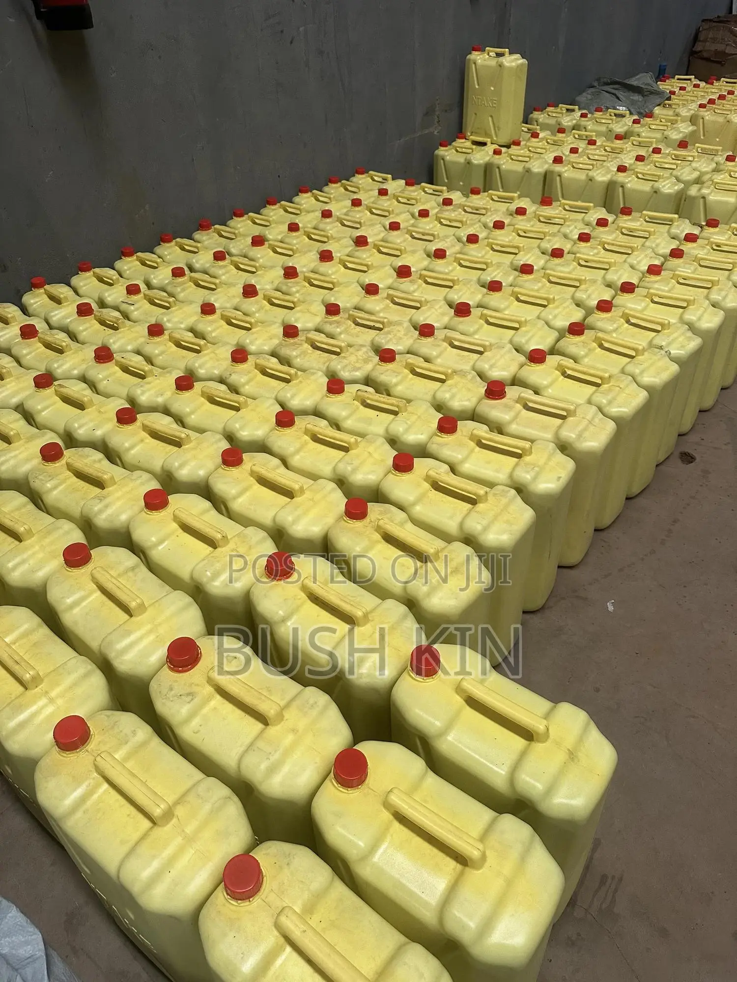 Empty Cooking Oil Drums