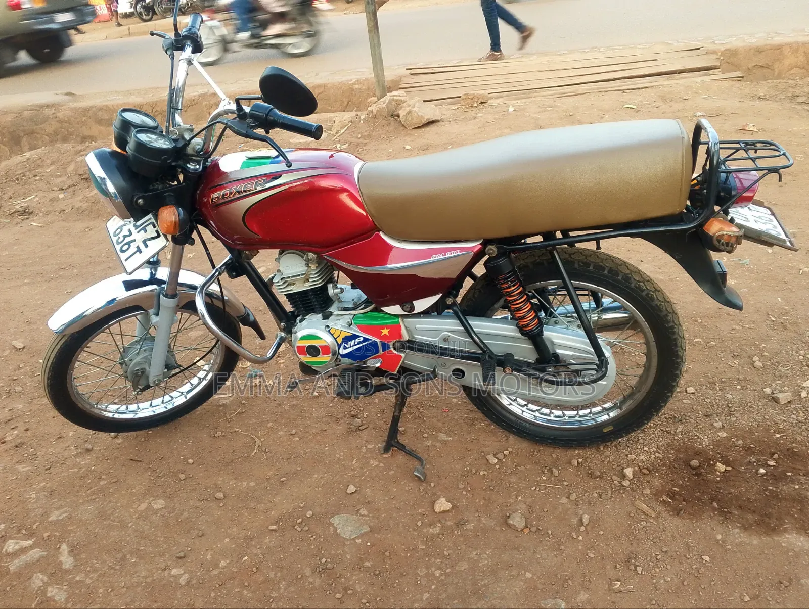 Bajaj Boxer 100 2023 Red
