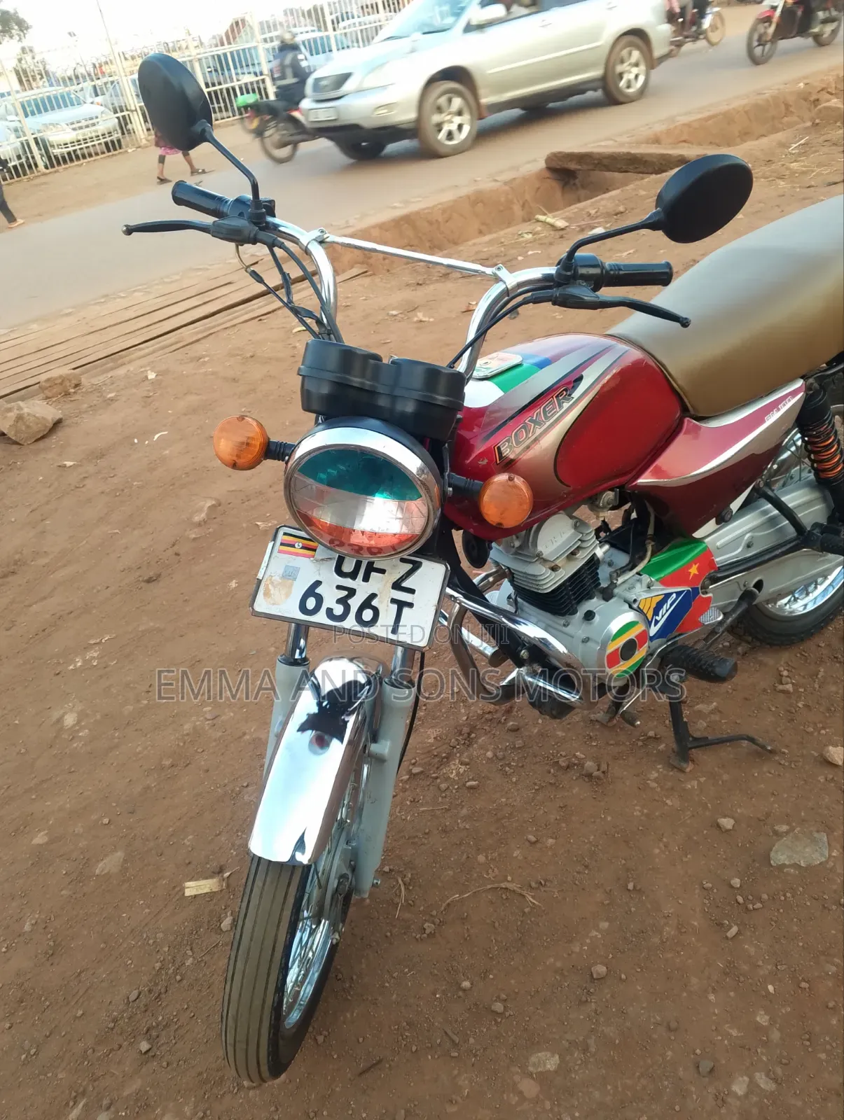 Bajaj Boxer 100 2023 Red