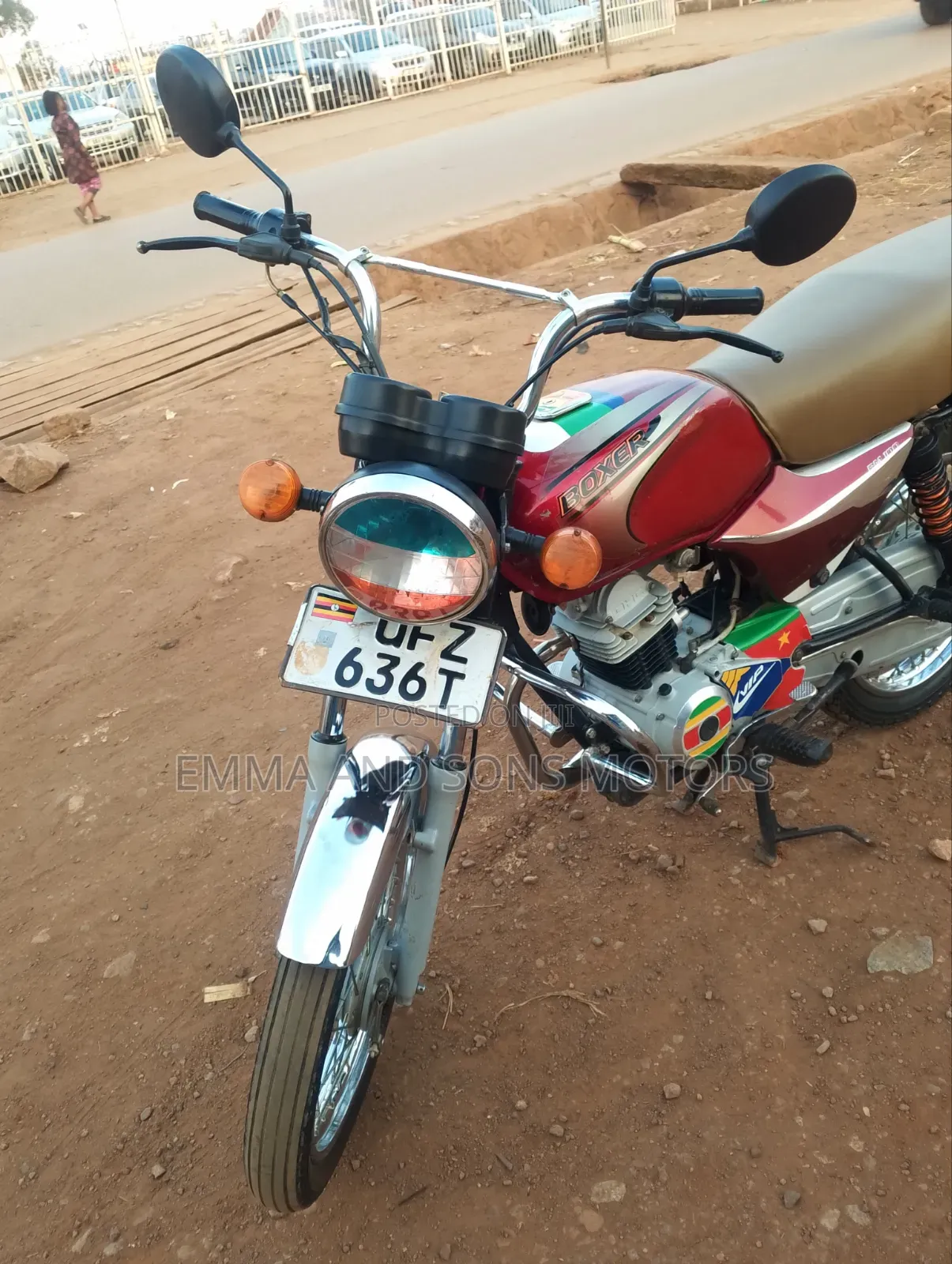 Bajaj Boxer 100 2023 Red