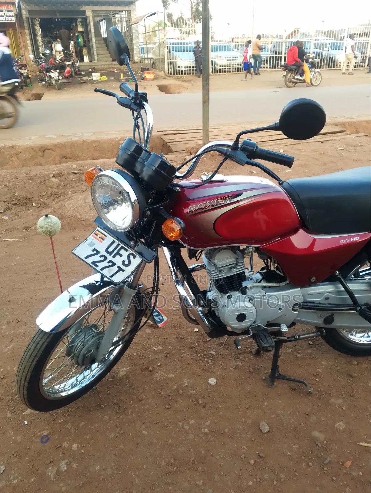 Bajaj Boxer 100 2023 Red