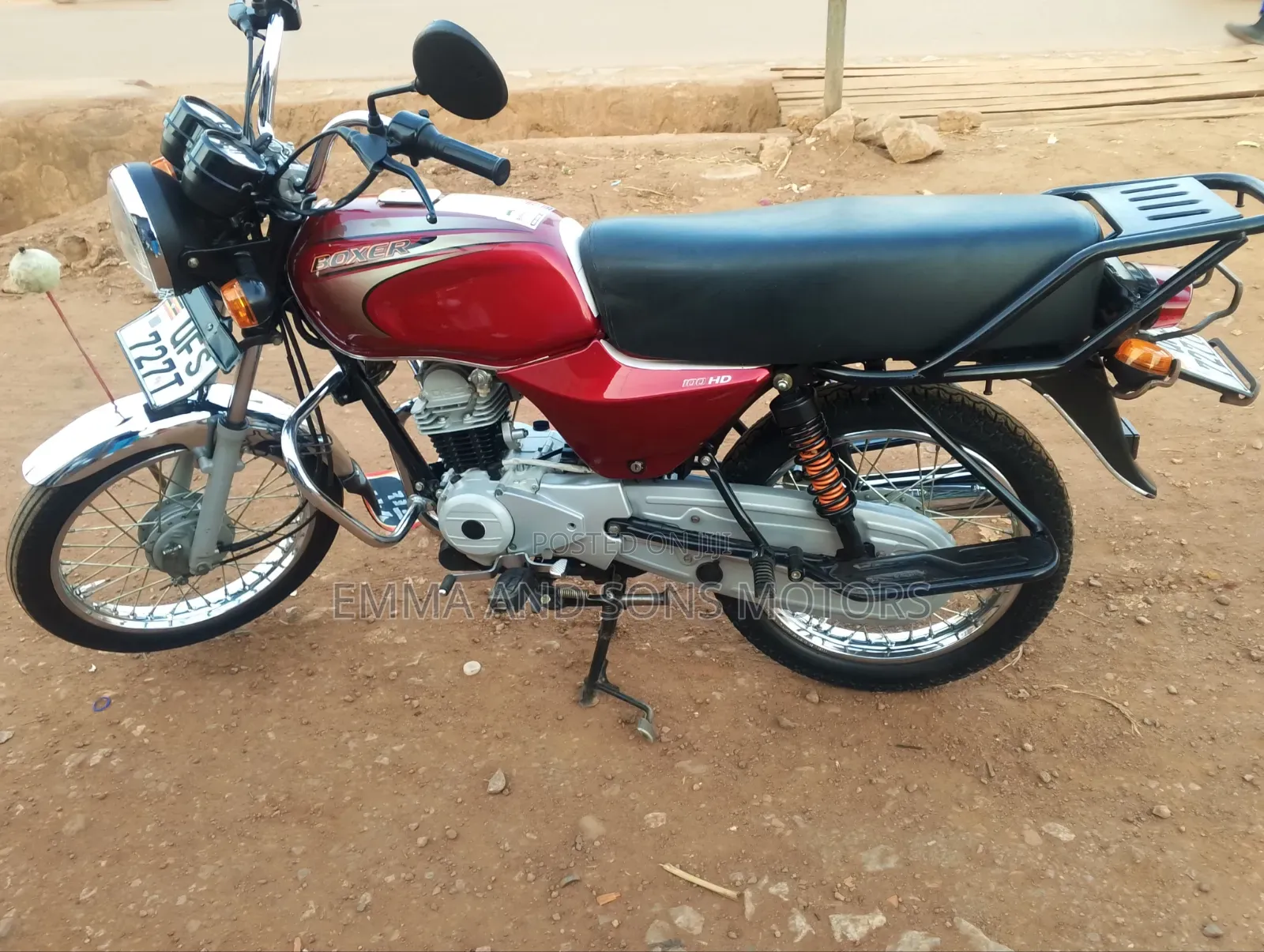 Bajaj Boxer 100 2023 Red