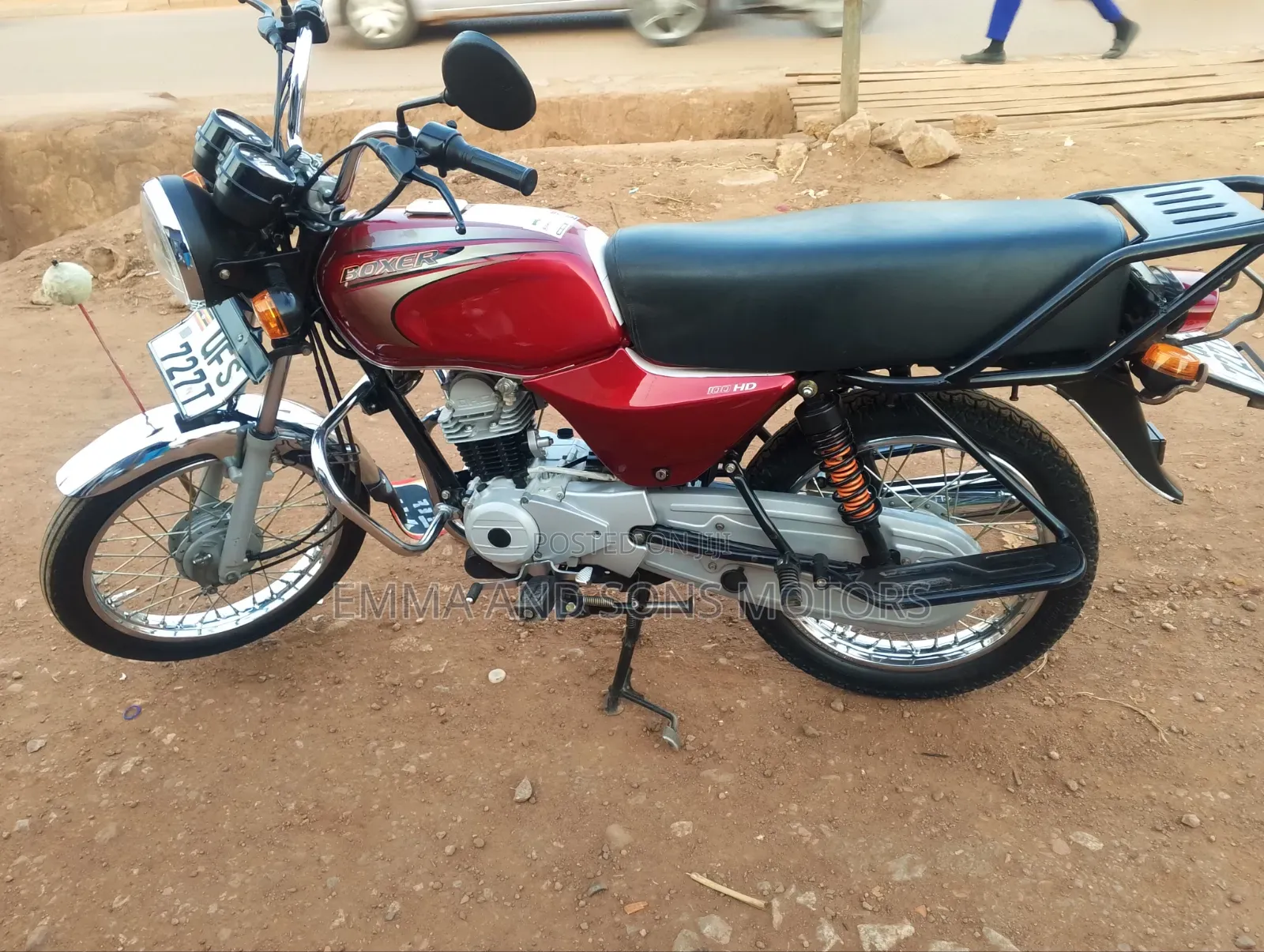 Bajaj Boxer 100 2023 Red
