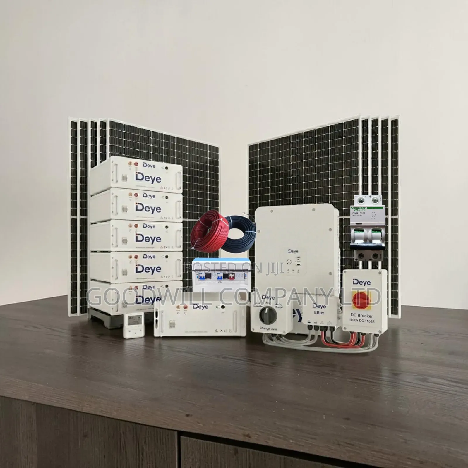 30kwh Deye Hybrid Solar System Full Kit