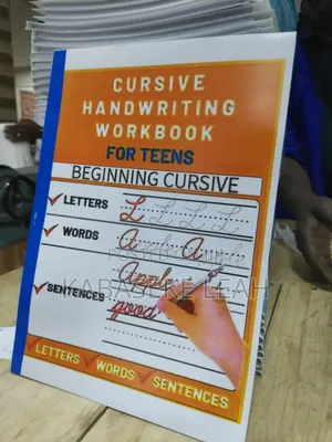 Cursive Handwriting Book